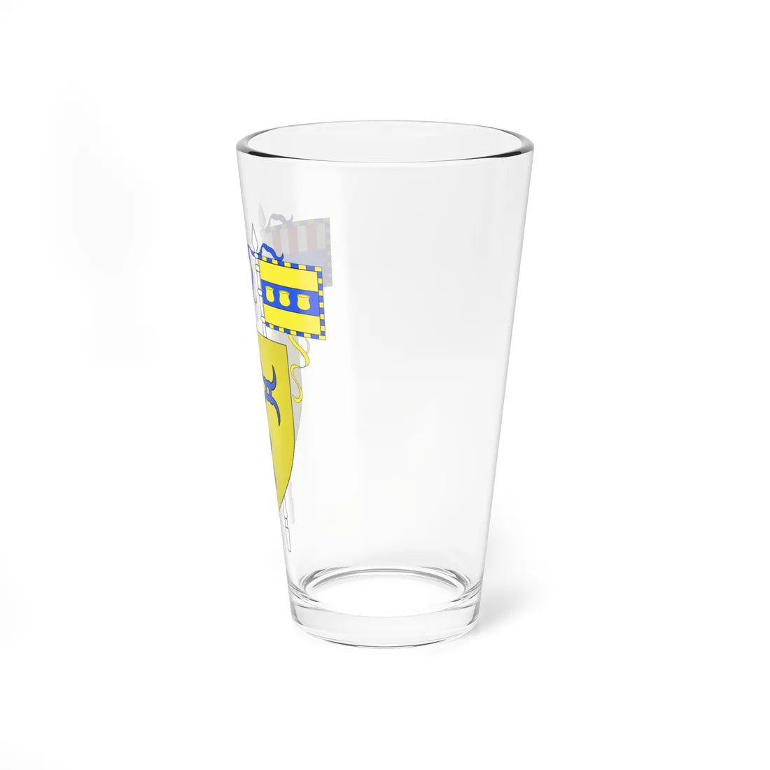 Blason Zaventem (Belgium) (Coat of Arms) Pint Glass 16oz - Go Mug Yourself