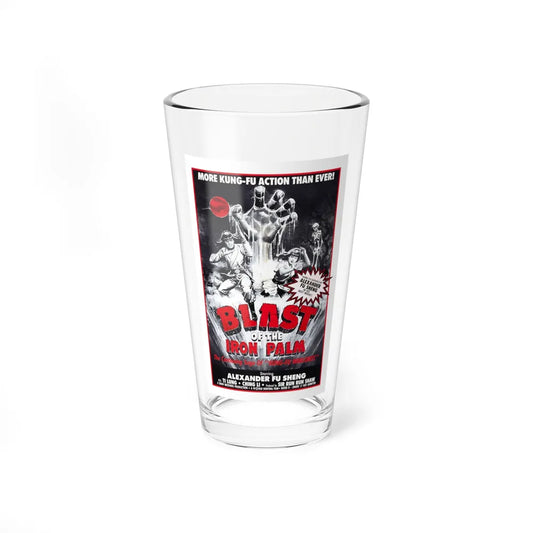 BLAST OF THE IRON PALM (BRAVE ARCHER 3) 1981 Movie Poster - Pint Glass 16oz-16oz-Go Mug Yourself