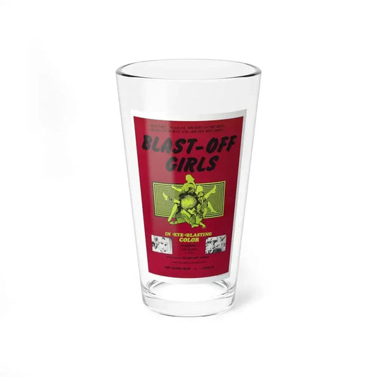 BLAST-OFF GIRLS 1967 Movie Poster - Pint Glass 16oz 16oz - Go Mug Yourself