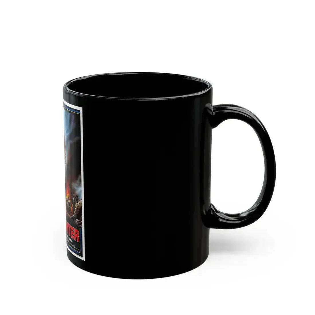 BLASTFIGHTER 1984 Movie Poster - Black Coffee Mug - Go Mug Yourself