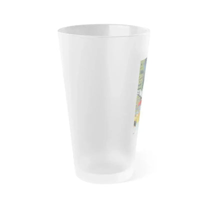 BLASTFIGHTER (THAI) 1984 Movie Poster - Frosted Pint Glass 16oz - Go Mug Yourself