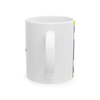 Blatna Polianka Sobrance Flag (Slovakia) White Coffee Mug - Go Mug Yourself