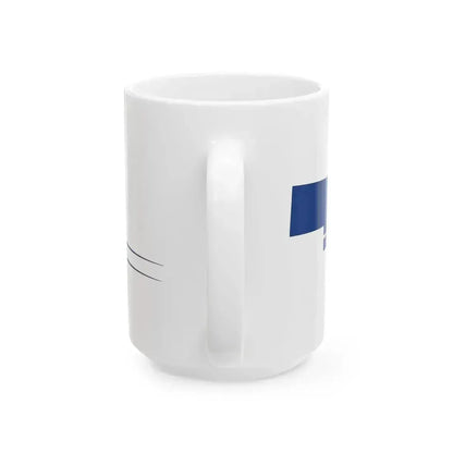 Blauwe wimpel (Netherlands) White Coffee Mug - Go Mug Yourself