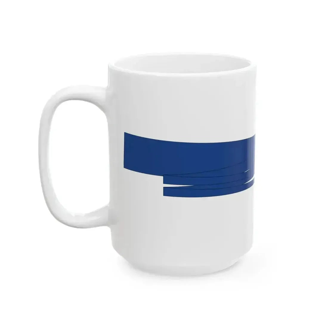 Blauwe wimpel (Netherlands) White Coffee Mug - Go Mug Yourself
