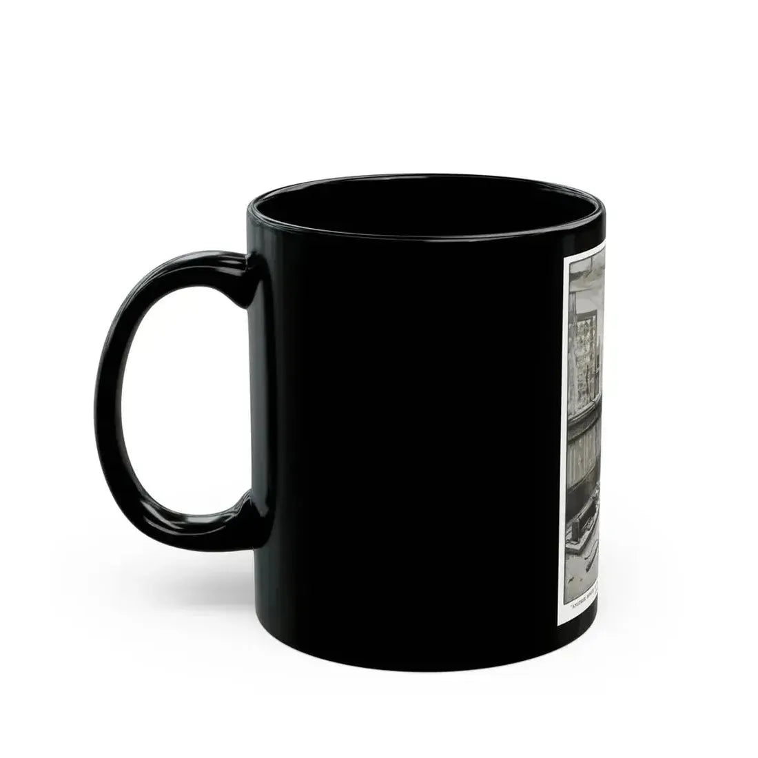Blazes, Bruce and Bed-springs, St. Nicholas magazine, February 1923 - Black Coffee Mug - Go Mug Yourself