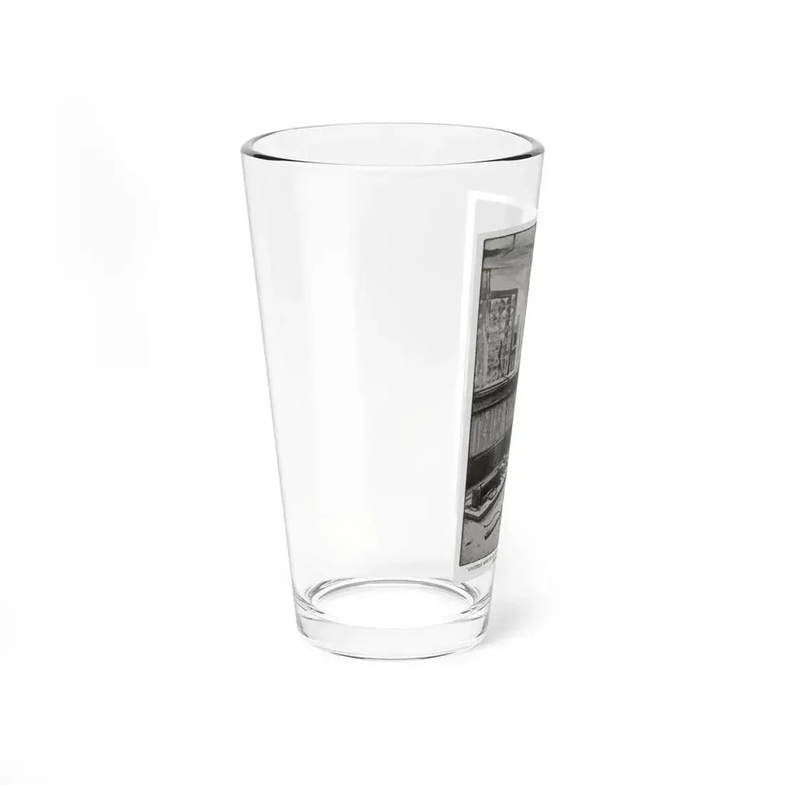 Blazes, Bruce and Bed-springs, St. Nicholas magazine, February 1923 (Magazine Illustration) Pint Glass 16oz - Go Mug Yourself