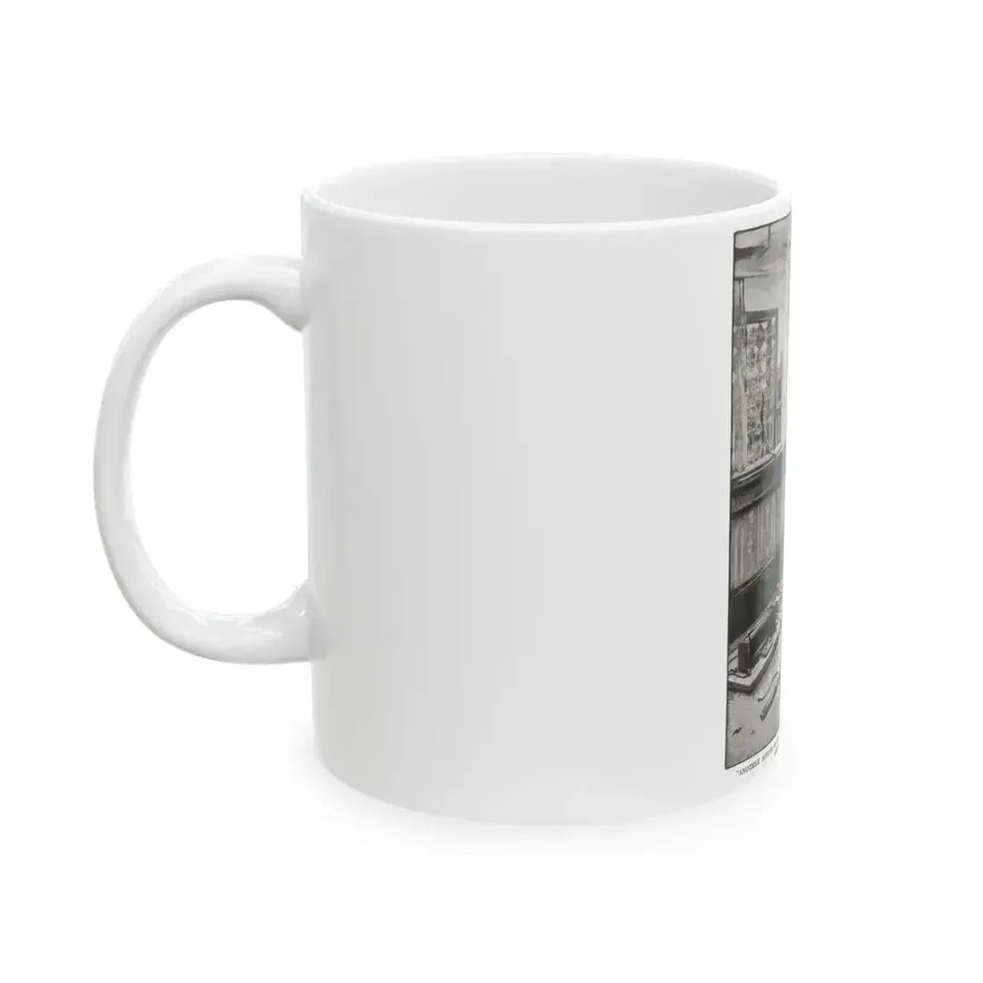 Blazes, Bruce and Bed-springs, St. Nicholas magazine, February 1923 - White Coffee Mug - Go Mug Yourself