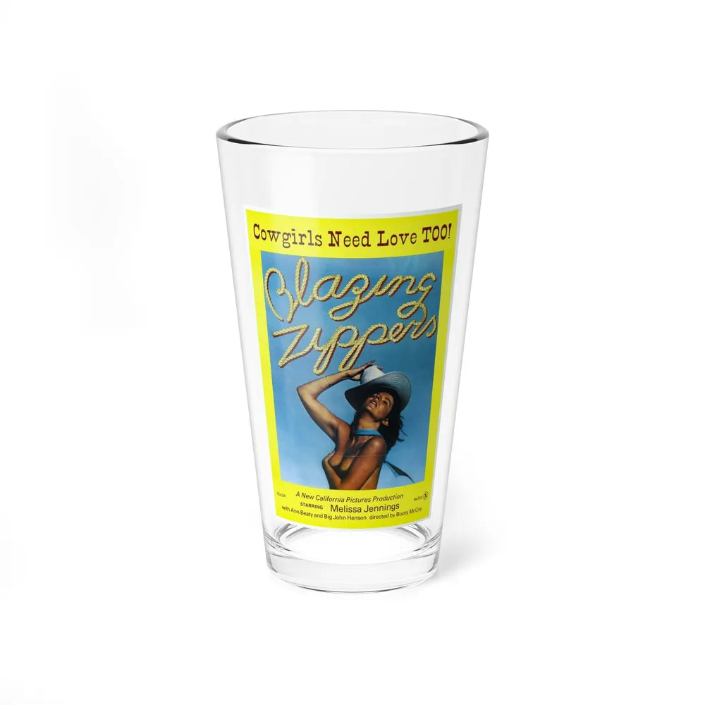 BLAZING ZIPPERS 1976 Movie Poster - Pint Glass 16oz-16oz-Go Mug Yourself