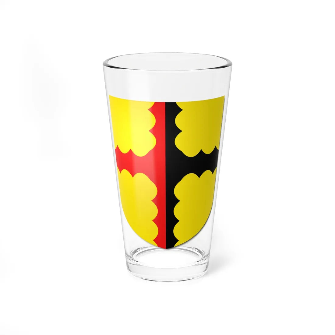 Blazon of Broke Baronets of Nacton 1661 (England) (Coat of Arms) Pint Glass 16oz 16oz - Go Mug Yourself