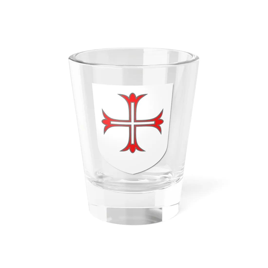Blazon of Pilkington of Lancashire (England) (Coat of Arms) Shot Glass 1.5oz 1.5oz - Go Mug Yourself
