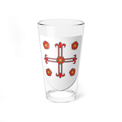 Blazon of Pilkington of Prescot (England) (Coat of Arms) Pint Glass 16oz 16oz - Go Mug Yourself