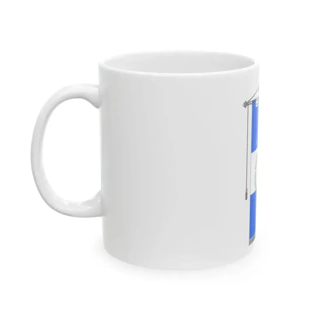 Bleggio Superiore-Gonfalone (Italy) White Coffee Mug - Go Mug Yourself