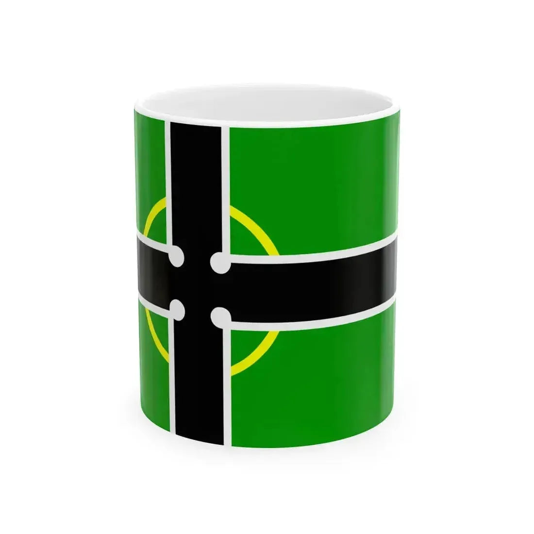 Bleimor Scouting flag (Belgium) White Coffee Mug 11oz - Go Mug Yourself
