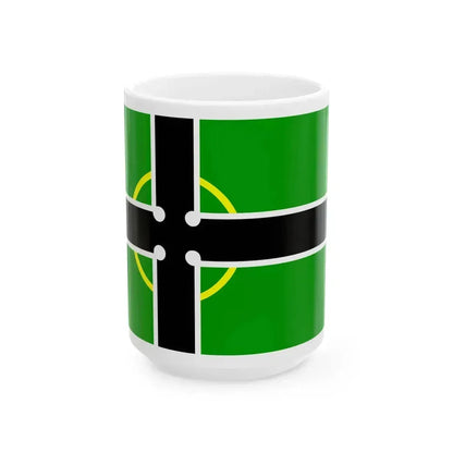 Bleimor Scouting flag (Belgium) White Coffee Mug 15oz - Go Mug Yourself