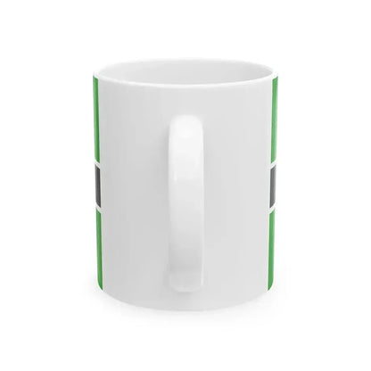 Bleimor Scouting flag (Belgium) White Coffee Mug - Go Mug Yourself