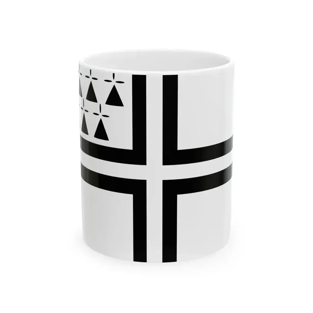 Bleimor Scouting flag ermine (Belgium) White Coffee Mug 11oz - Go Mug Yourself