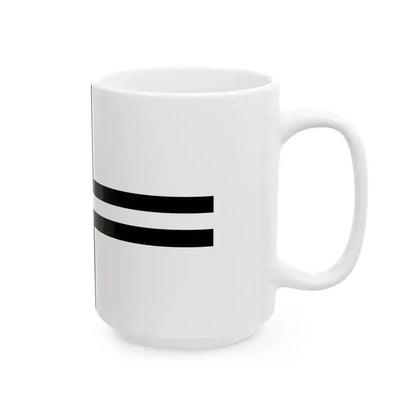 Bleimor Scouting flag ermine (Belgium) White Coffee Mug - Go Mug Yourself