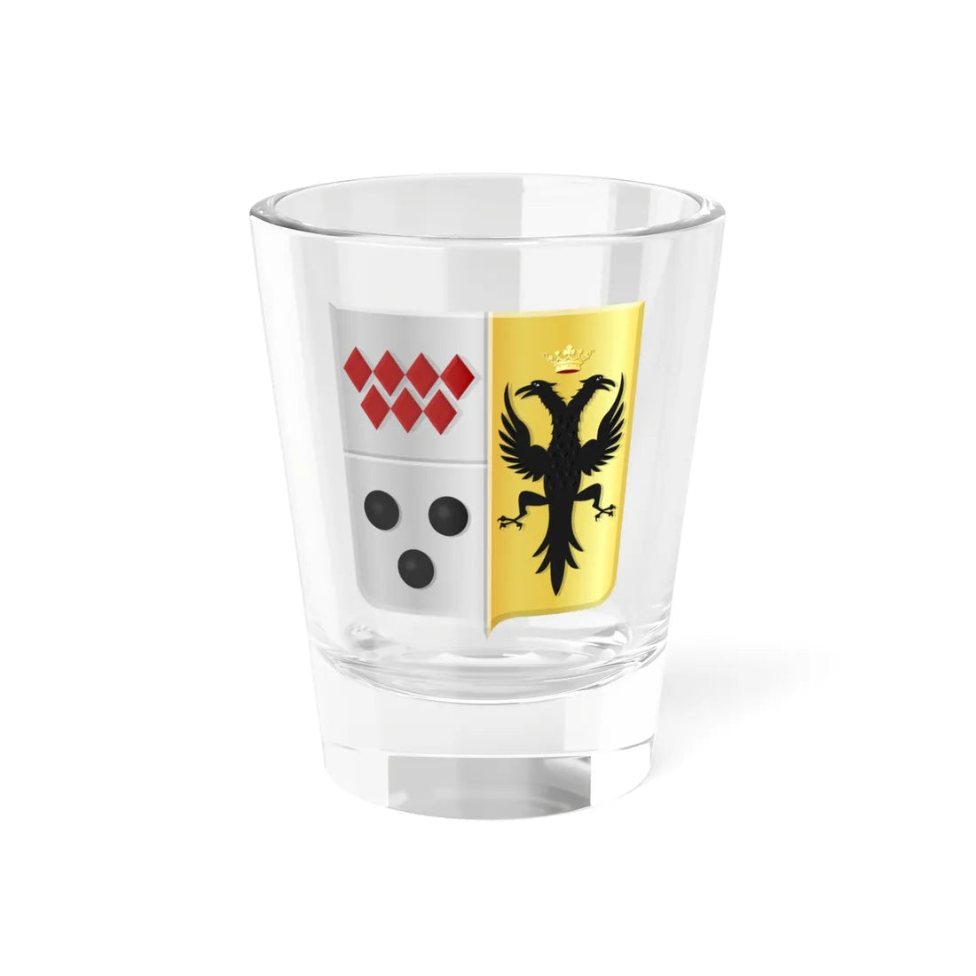 Bleiswijk wapen (Netherlands) (Coat of Arms) Shot Glass 1.5oz 1.5oz - Go Mug Yourself