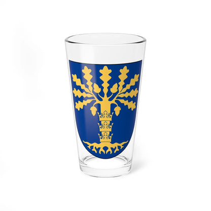 Blekinge vapen (Sweden) (Coat of Arms) Pint Glass 16oz 16oz - Go Mug Yourself