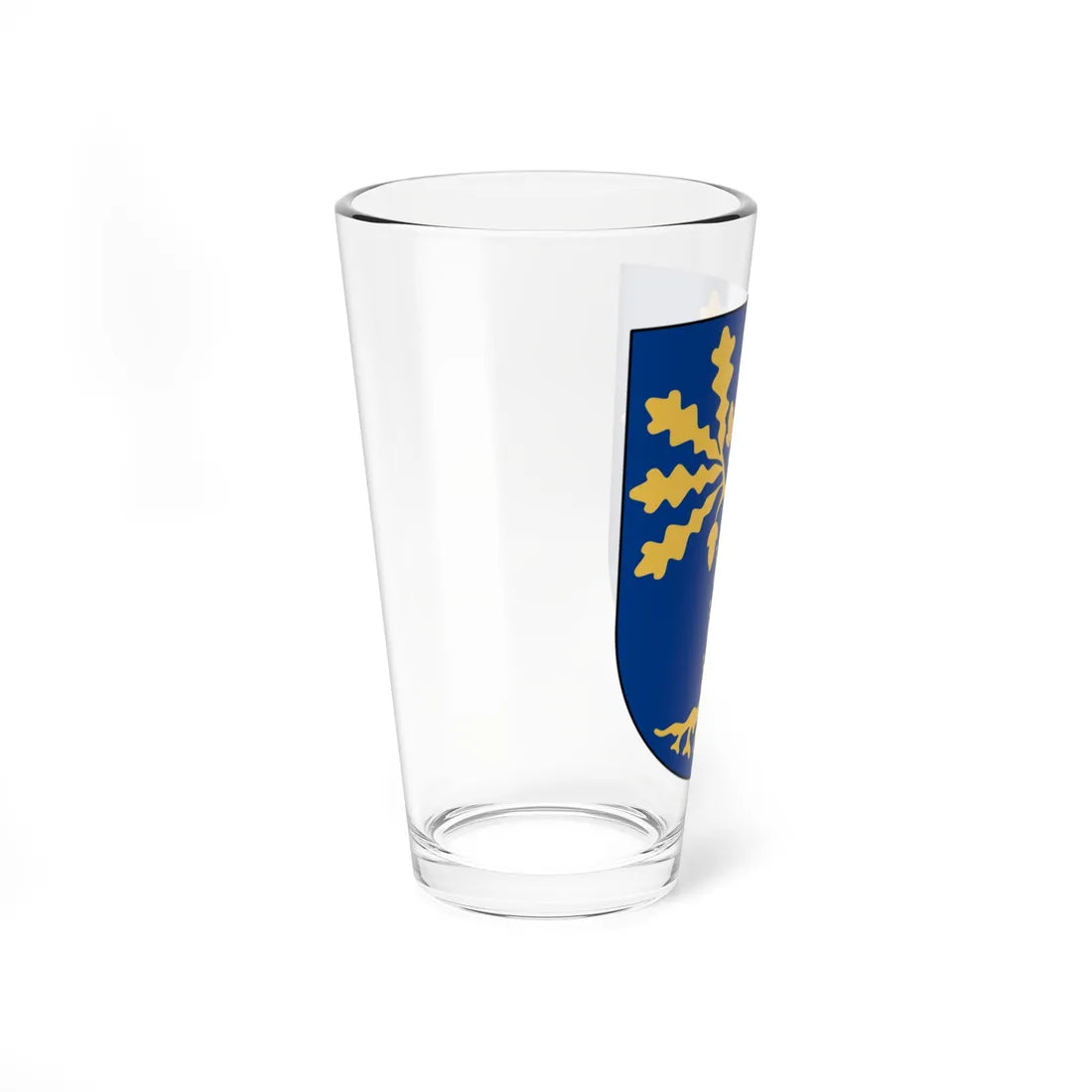 Blekinge vapen (Sweden) (Coat of Arms) Pint Glass 16oz - Go Mug Yourself
