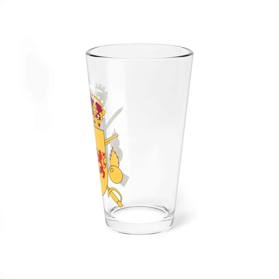 Blekingebrigaden vapen (Sweden) (Coat of Arms) Pint Glass 16oz - Go Mug Yourself