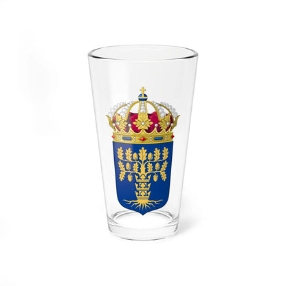 Blekinges läns vapen (Sweden) (Coat of Arms) Pint Glass 16oz 16oz - Go Mug Yourself