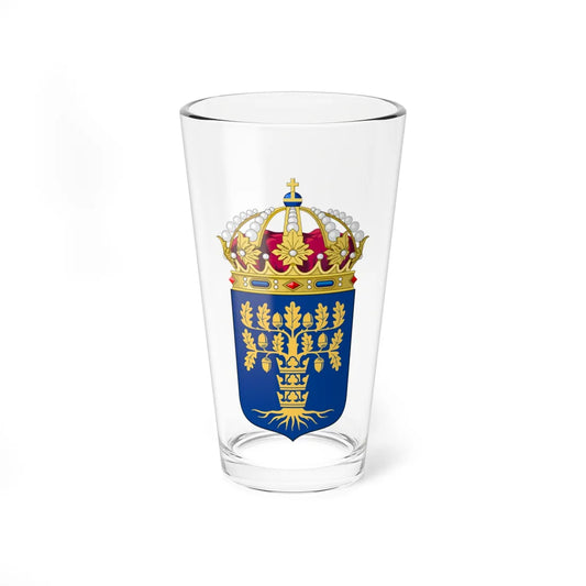 Blekinges läns vapen (Sweden) (Coat of Arms) Pint Glass 16oz 16oz - Go Mug Yourself