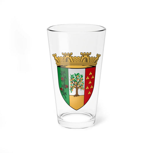Blida Coat of Arms French Algeria (Algeria) (Coat of Arms) Pint Glass 16oz 16oz - Go Mug Yourself