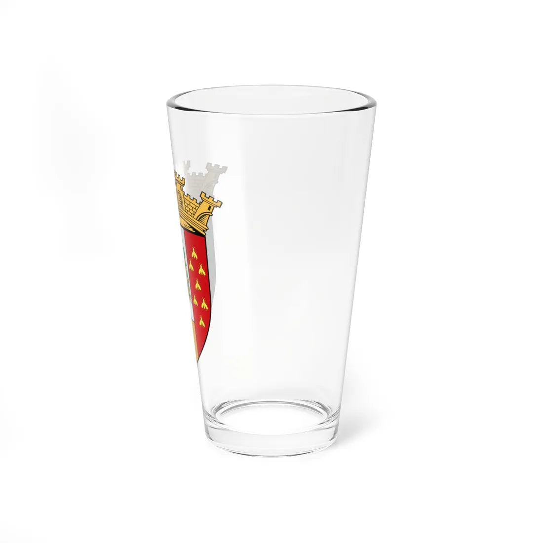 Blida Coat of Arms French Algeria (Algeria) (Coat of Arms) Pint Glass 16oz - Go Mug Yourself