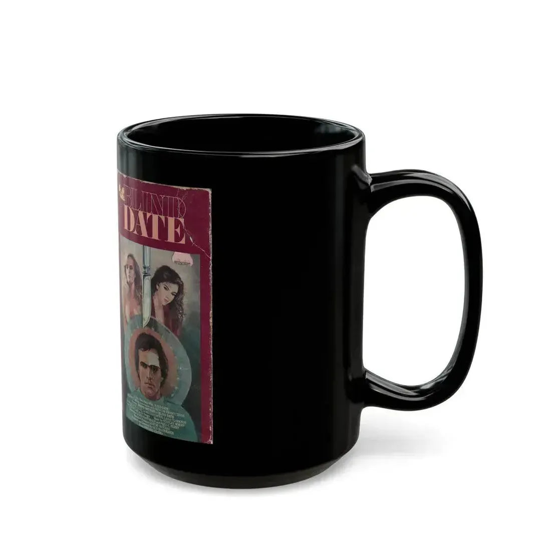 BLIND DATE (VHS COVER) - Black Coffee Mug - Go Mug Yourself