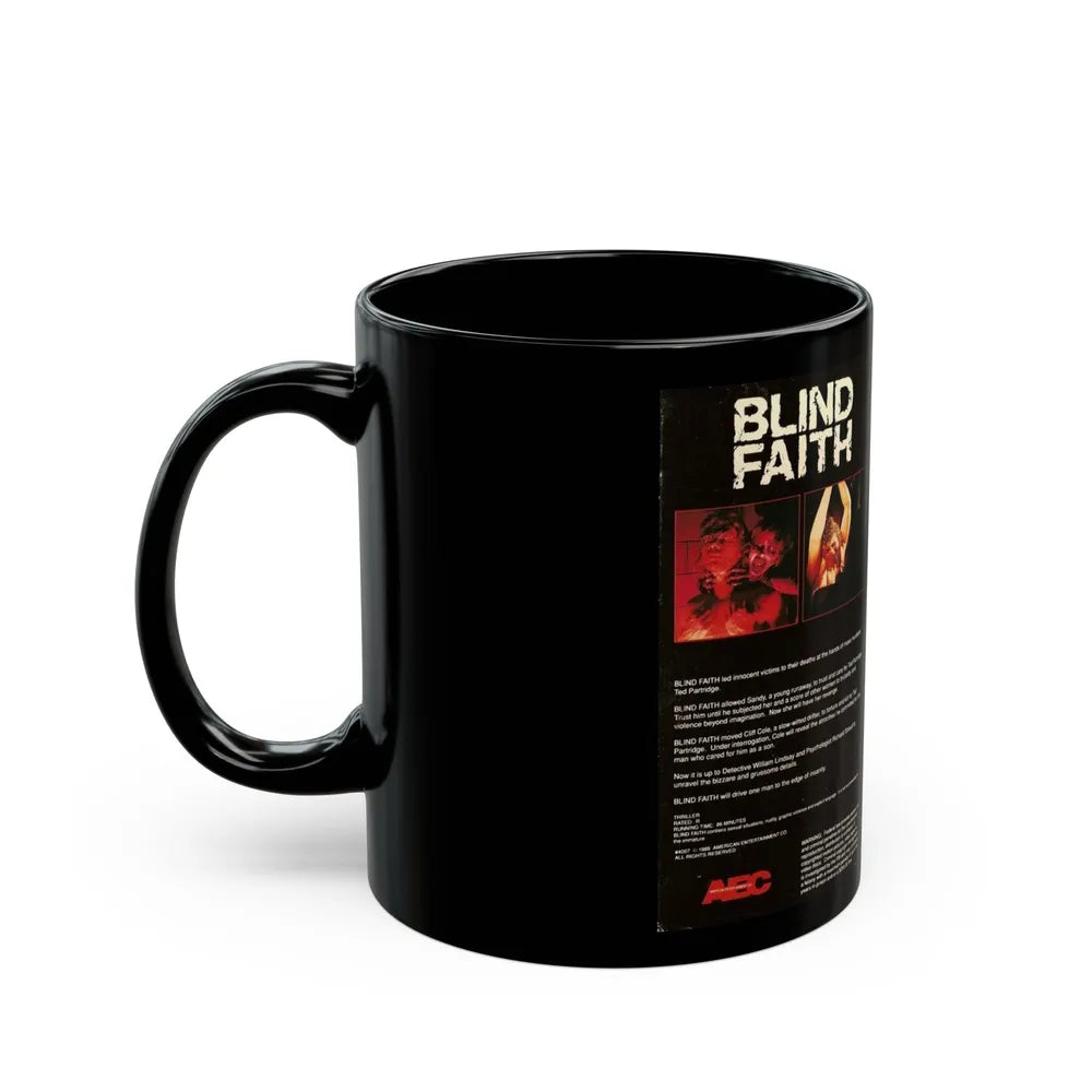 BLIND FAITH (VHS COVER) - Black Coffee Mug-Go Mug Yourself