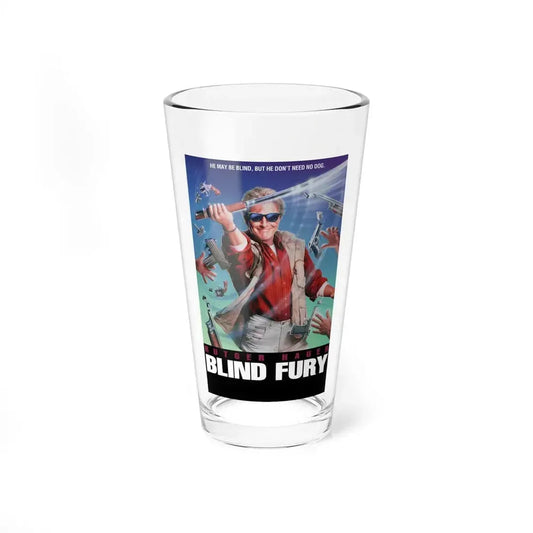 BLIND FURY 1989 Movie Poster - Pint Glass 16oz 16oz - Go Mug Yourself
