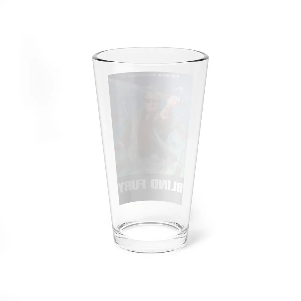 BLIND FURY 1989 Movie Poster - Pint Glass 16oz-Go Mug Yourself