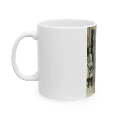 Blind Man's Bluff - White Coffee Mug - Go Mug Yourself