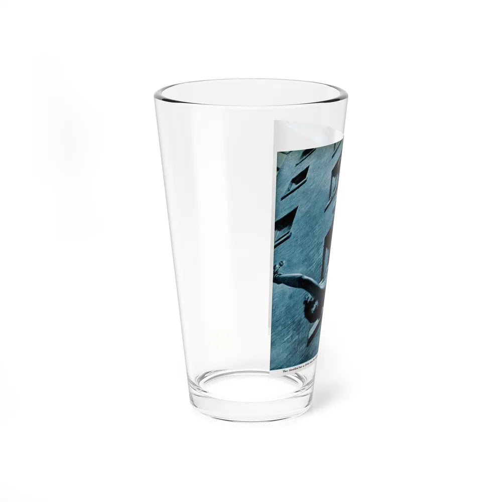 Blind Spot, 1952 (Magazine Illustration) Pint Glass 16oz-Go Mug Yourself