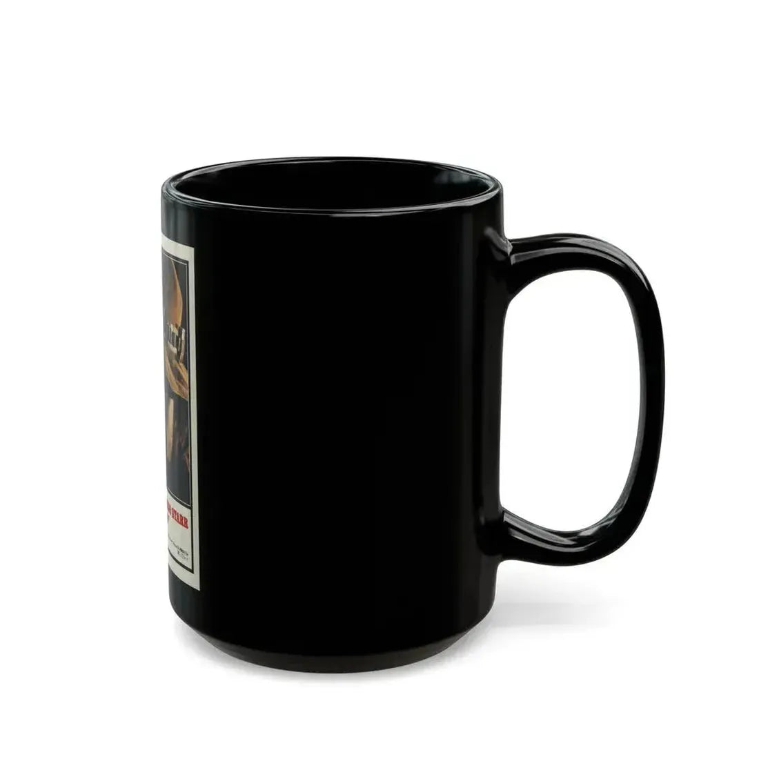 BLINDMAN 1971 Movie Poster - Black Coffee Mug - Go Mug Yourself