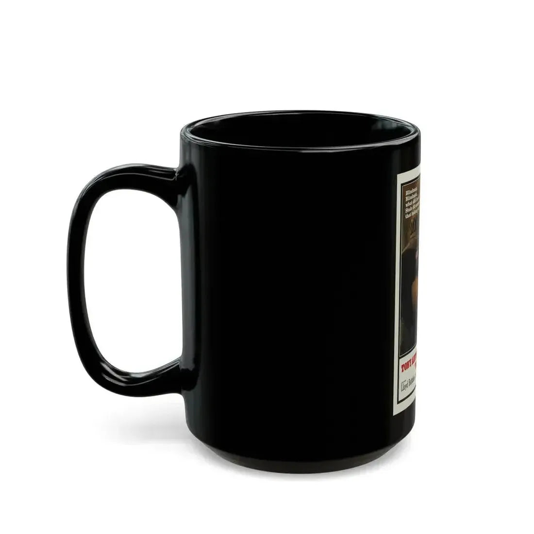 BLINDMAN 1971 Movie Poster - Black Coffee Mug - Go Mug Yourself