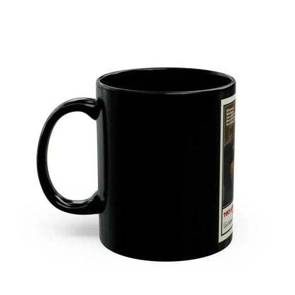 BLINDMAN 1971 Movie Poster - Black Coffee Mug - Go Mug Yourself