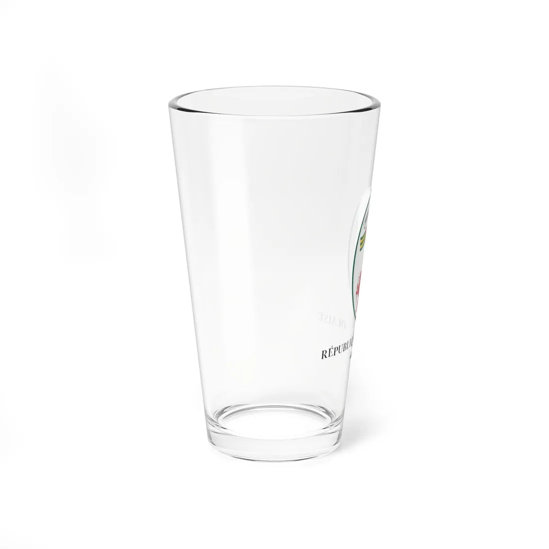 Bloc Blason République Togolaise (Togo) (Coat of Arms) Pint Glass 16oz - Go Mug Yourself