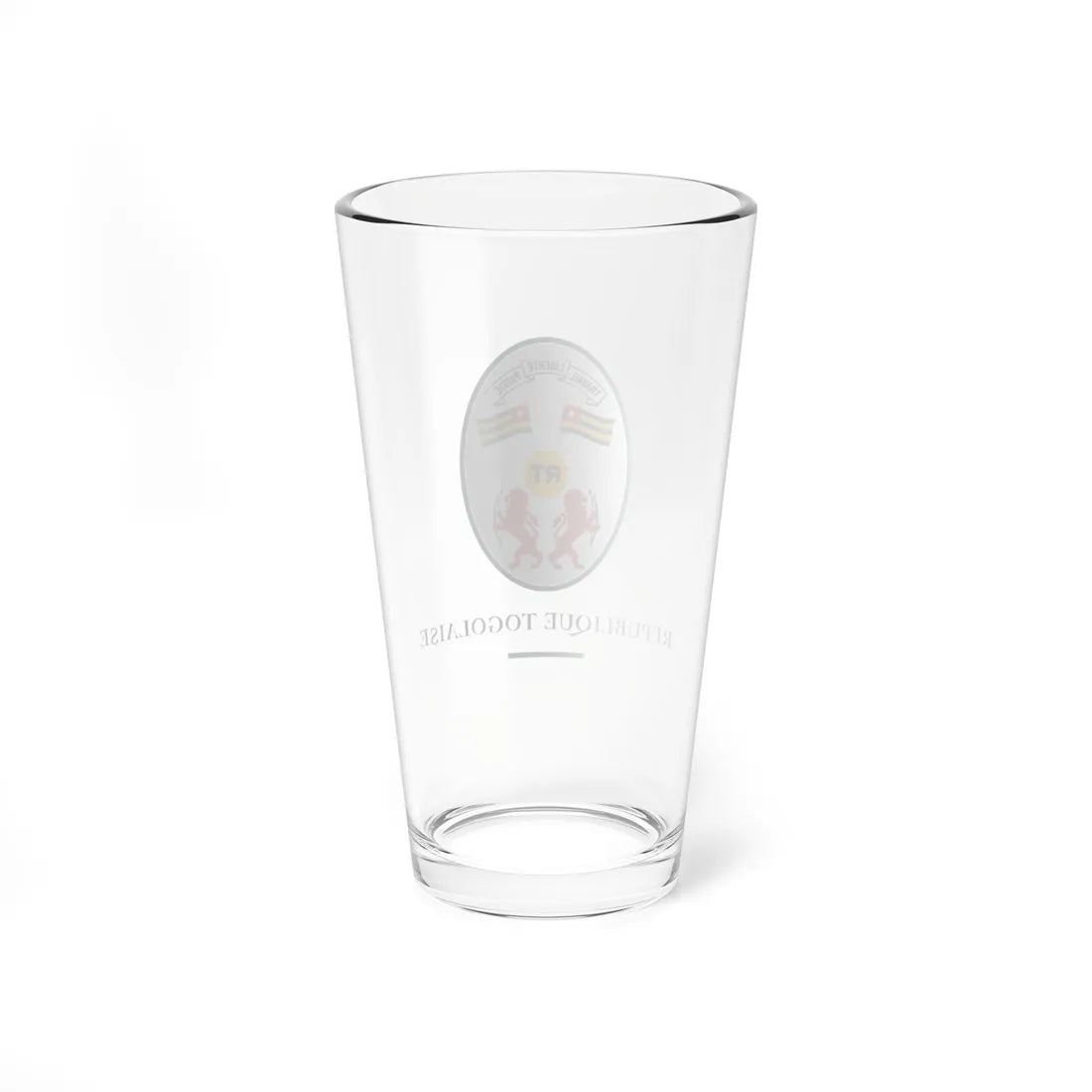 Bloc Blason République Togolaise (Togo) (Coat of Arms) Pint Glass 16oz - Go Mug Yourself