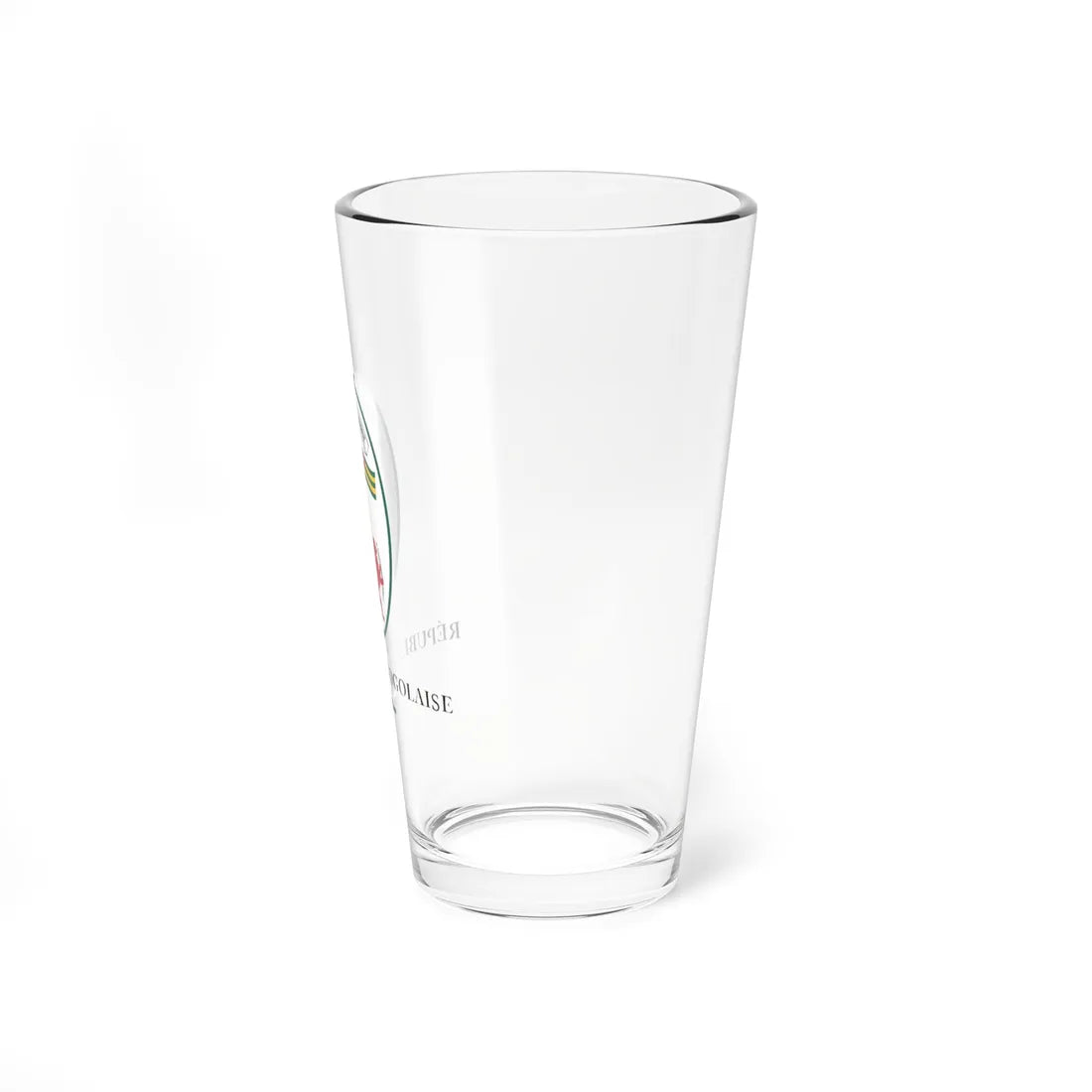 Bloc Blason République Togolaise (Togo) (Coat of Arms) Pint Glass 16oz - Go Mug Yourself