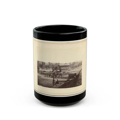 Block House, Near Fort Corcoran (U.S. Civil War) Black Coffee Mug 15oz - Go Mug Yourself