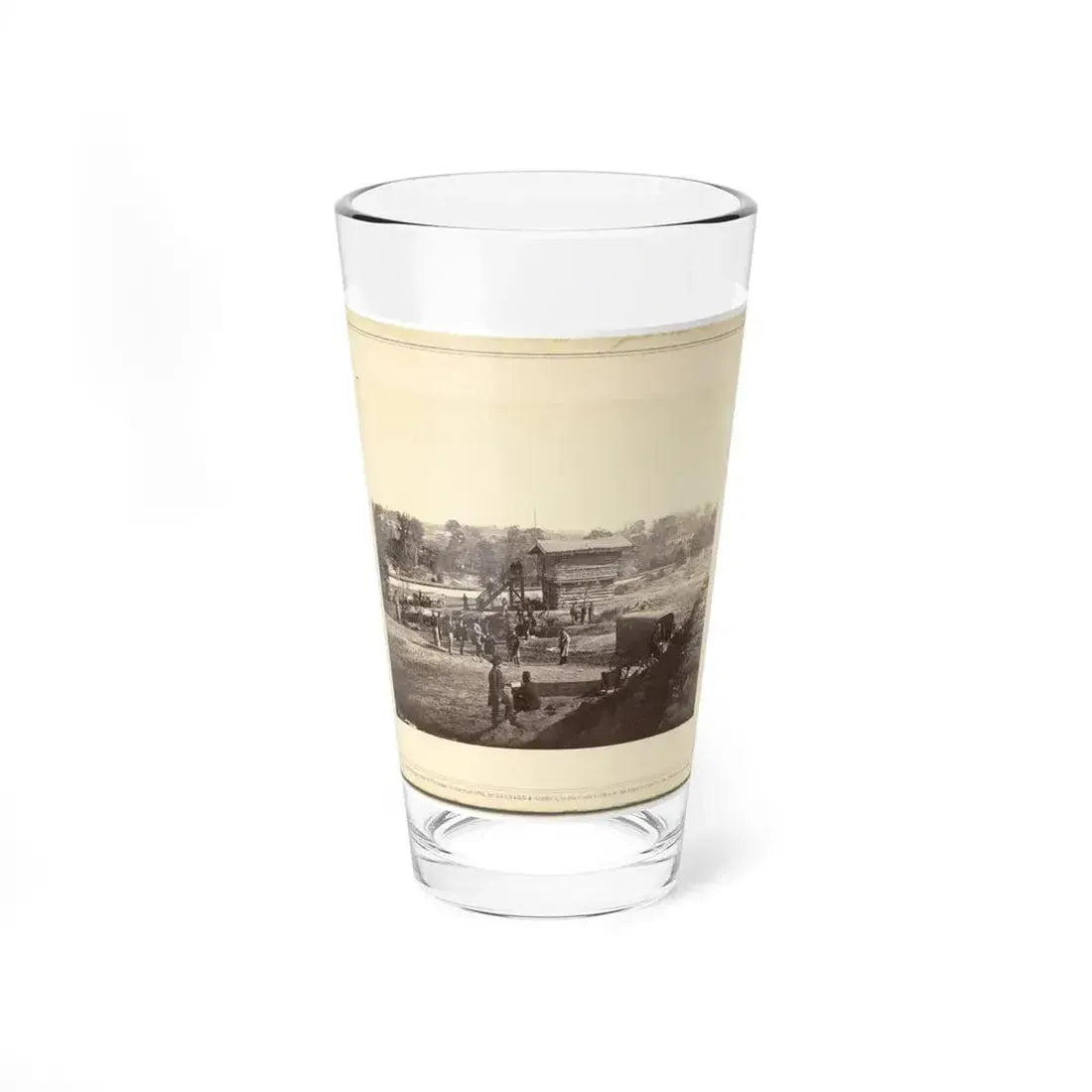 Block House, Near Fort Corcoran (U.S. Civil War) Pint Glass 16oz 16oz - Go Mug Yourself