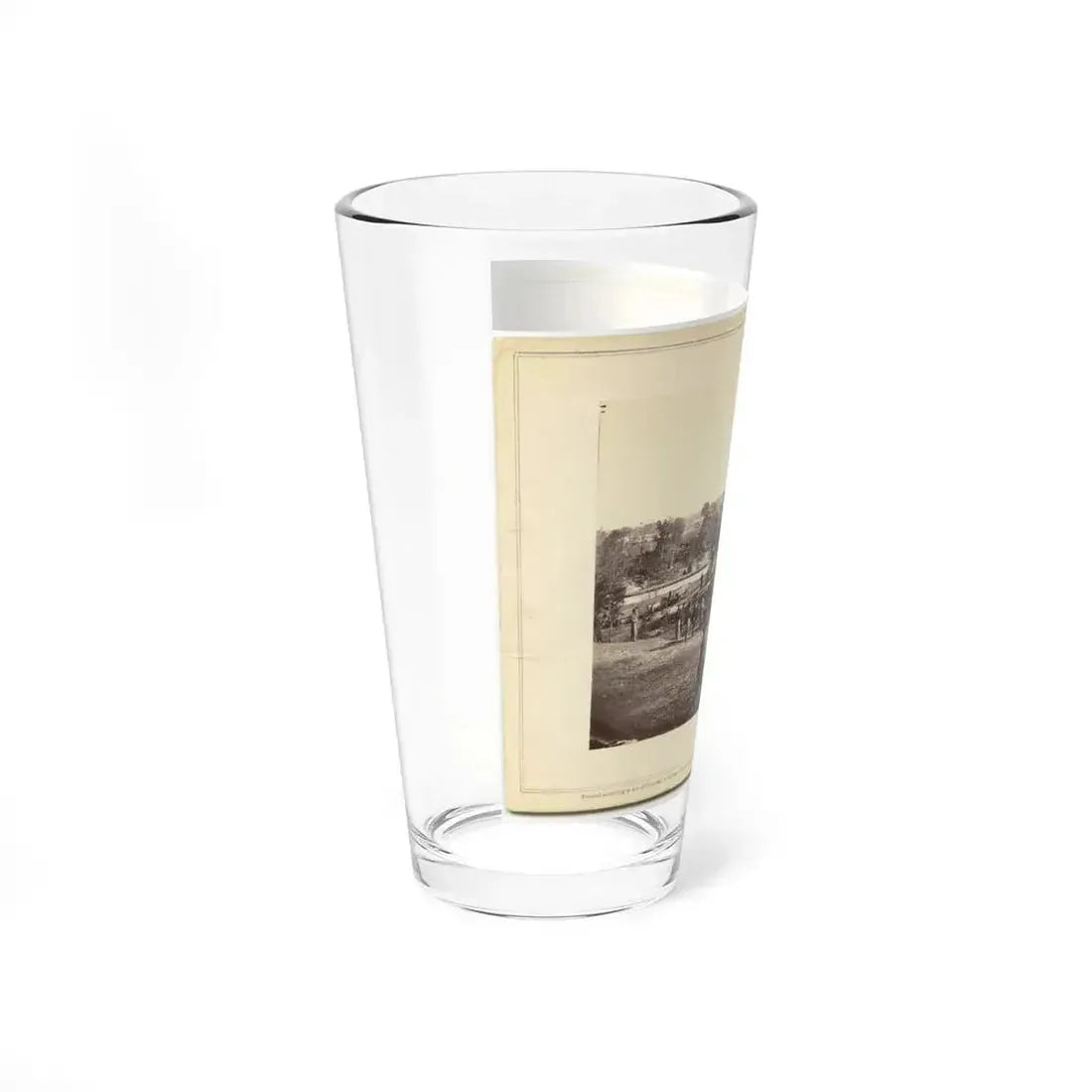 Block House, Near Fort Corcoran (U.S. Civil War) Pint Glass 16oz - Go Mug Yourself