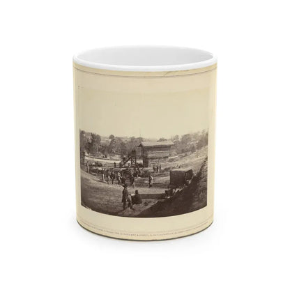 Block House, Near Fort Corcoran (U.S. Civil War) White Coffee Mug 11oz - Go Mug Yourself