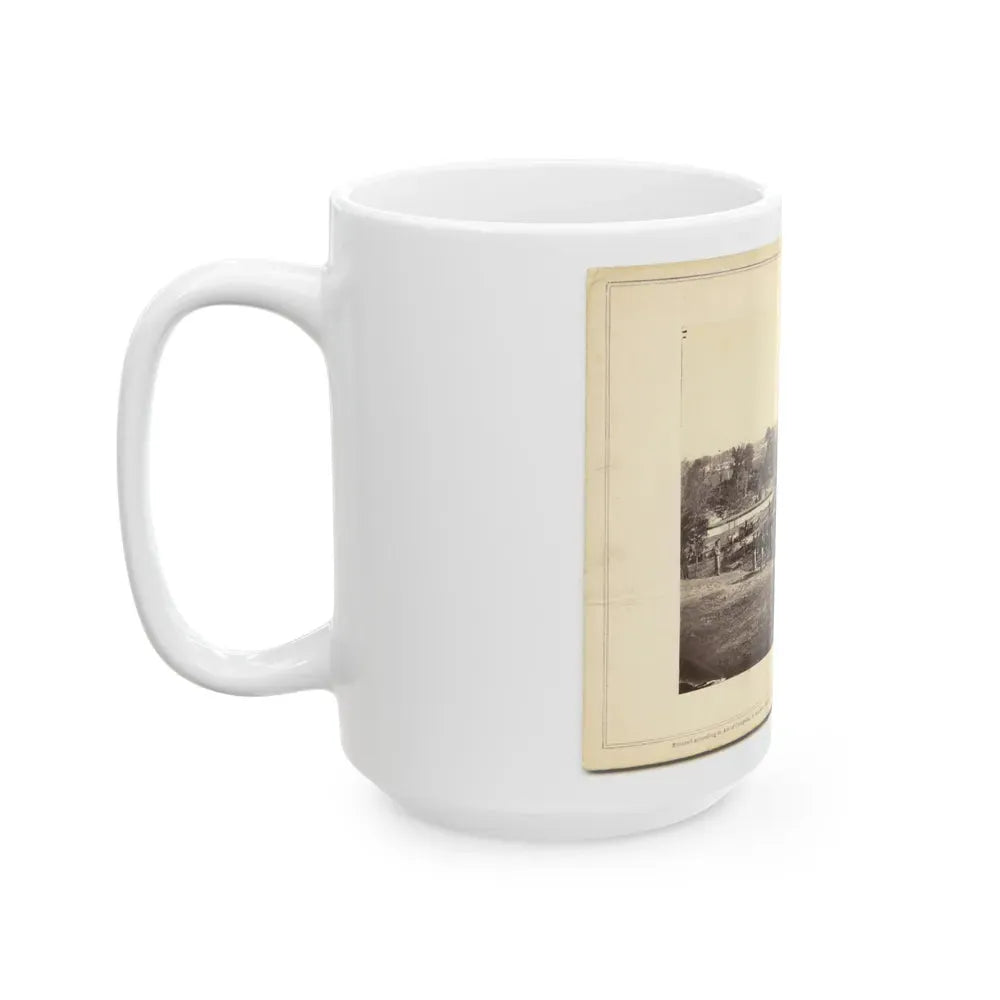 Block House, Near Fort Corcoran (U.S. Civil War) White Coffee Mug - Go Mug Yourself