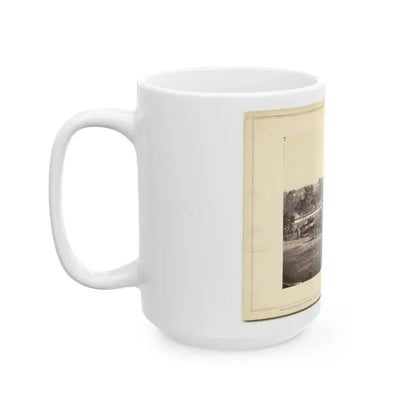 Block House, Near Fort Corcoran (U.S. Civil War) White Coffee Mug - Go Mug Yourself