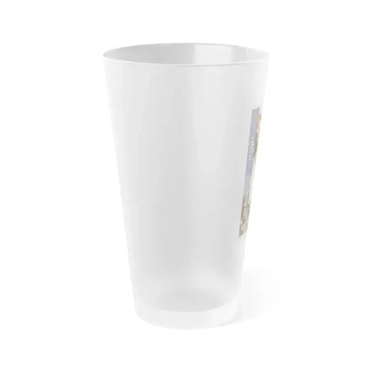BLONDE BAIT 1956 Movie Poster - Frosted Pint Glass 16oz - Go Mug Yourself
