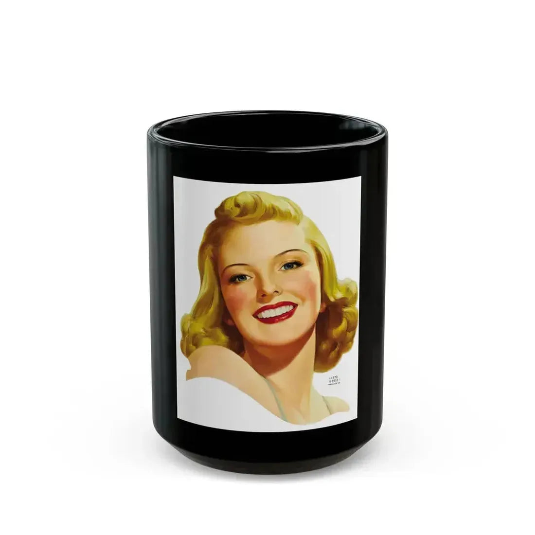 Blonde - Black Coffee Mug 15oz - Go Mug Yourself
