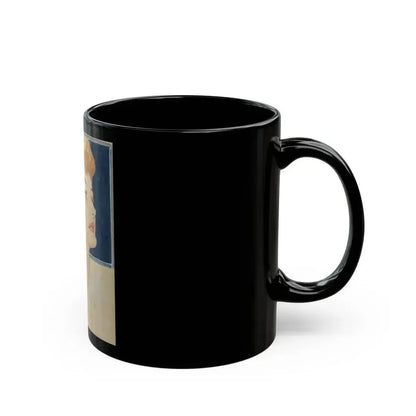 Blonde, College magazine cover study - Black Coffee Mug - Go Mug Yourself